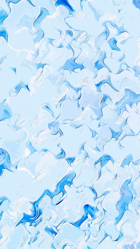 Blue iPhone wallpaper watercolor texture design