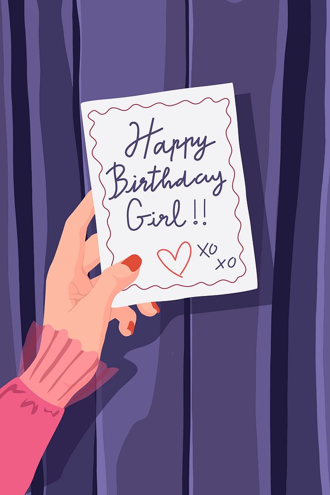 Birthday party background, celebration illustration design
