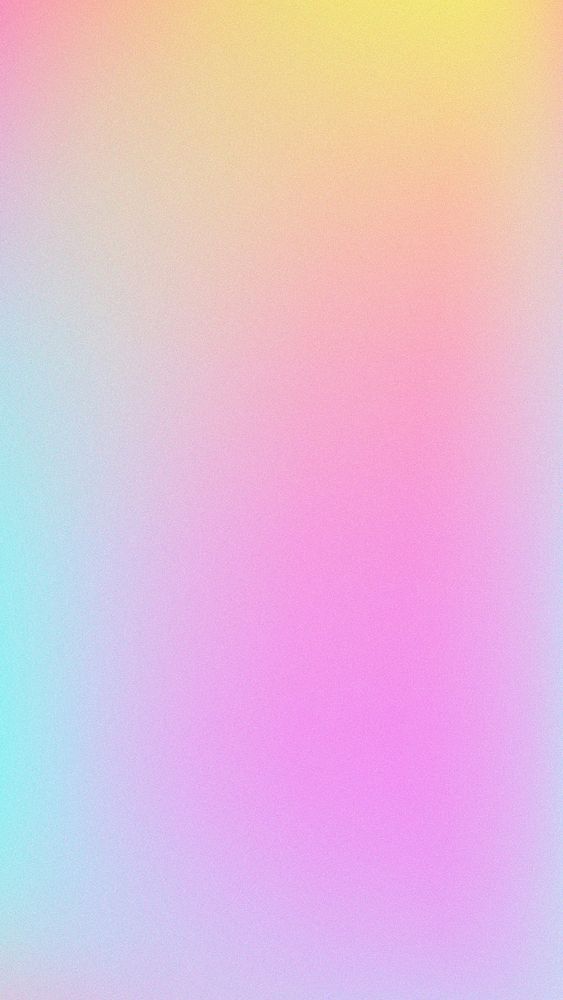 Aesthetic gradient phone wallpaper, with colorful pastel background