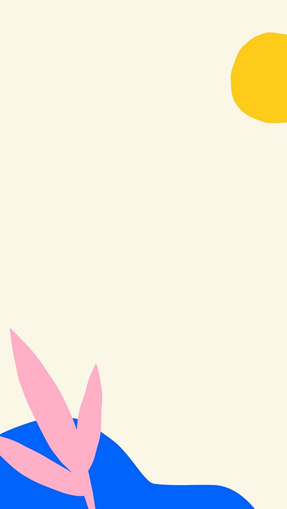 Minimal Instagram story, abstract funky style vector