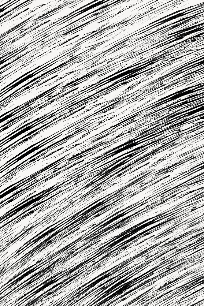 Linocut pattern abstract background, black & white design