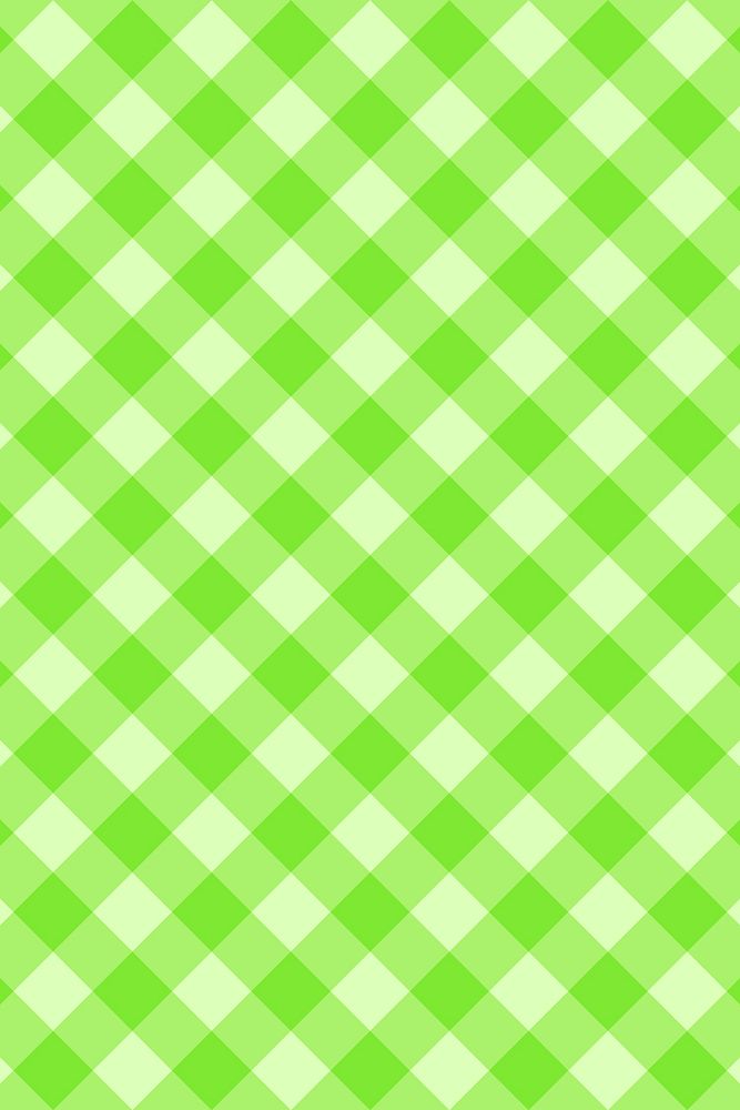 Green plaid pattern background, colourful simple design