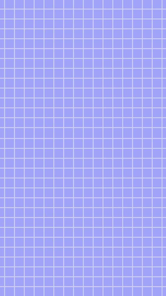 Simple grid iPhone wallpaper, purple pattern high definition background