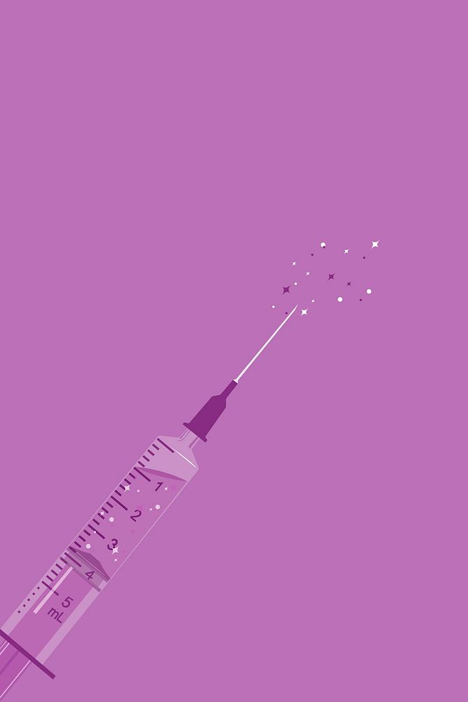 medical injection background, mental health illustration design