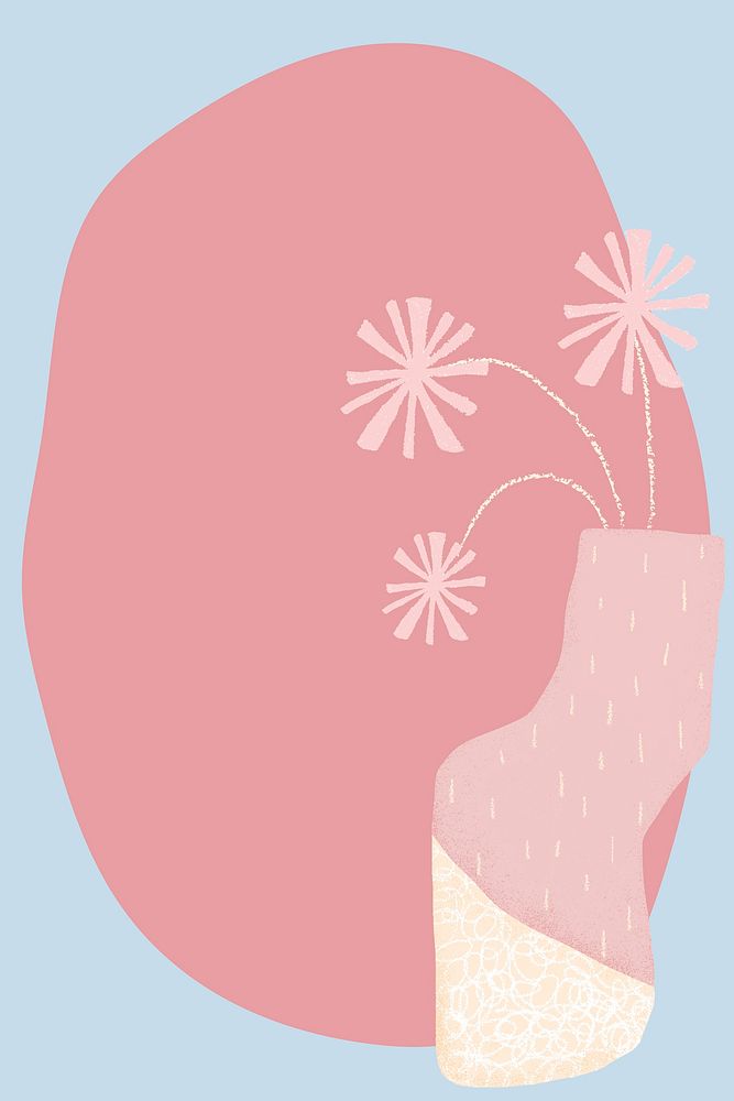 Cute abstract frame, pink design | Free Photo - rawpixel