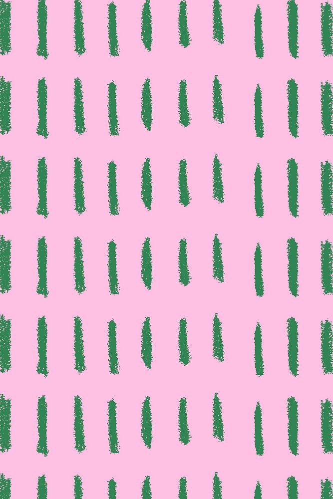 Green crayon stroke pattern background