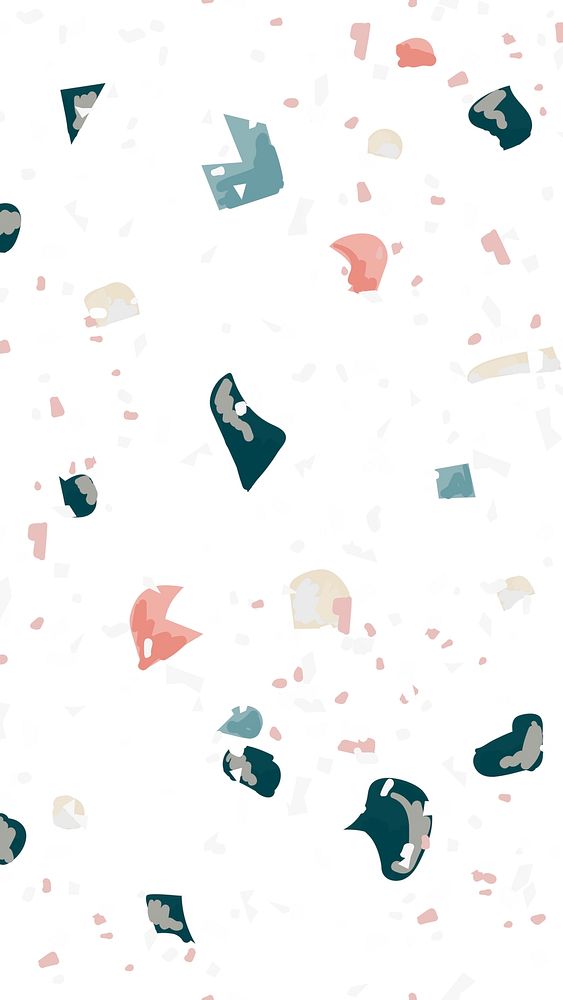 Terrazzo social media story background with colorful marble background