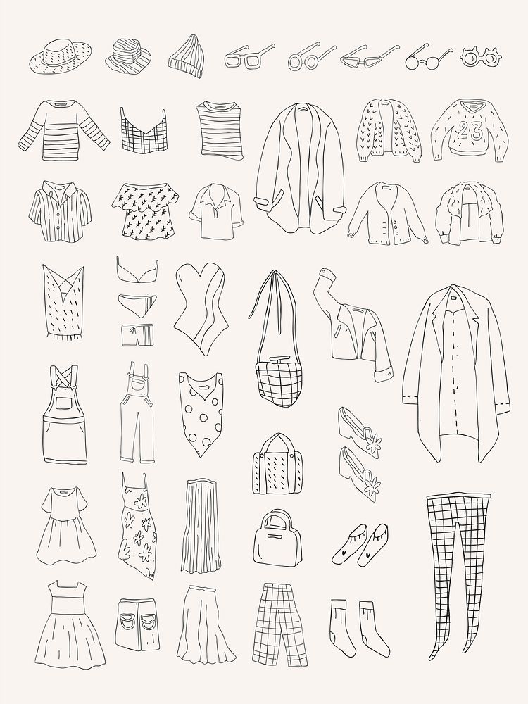 vector-of-different-types-of-clothes-free-photo-rawpixel