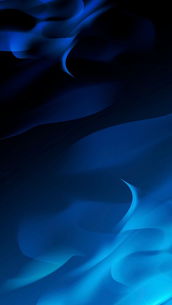 Blue blazing flame abstract background vector