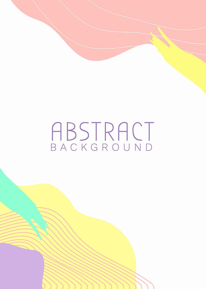 Abstract topographic patterned background vector