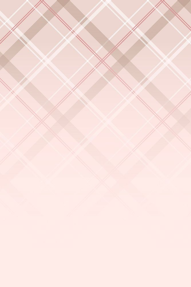 Pink tartan seamless pattern background vector template