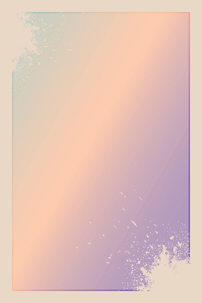 Grunge blank pastel poster template