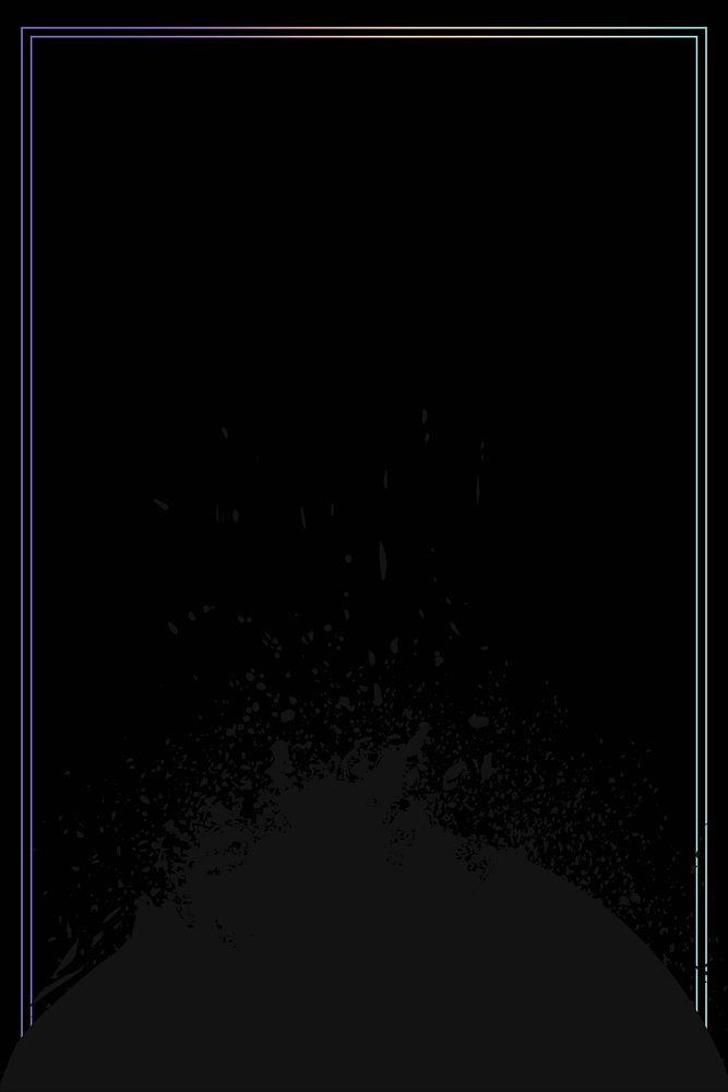 Blank grunge black background template