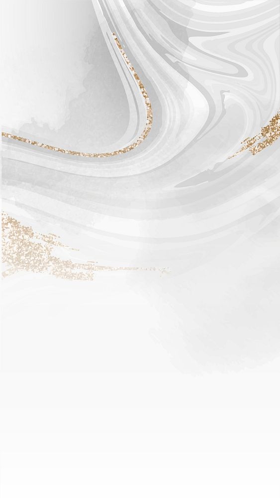 White fluid patterned mobile phone wallpaper vector