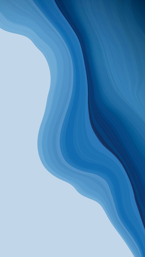 Blue fluid fluid patterned mobile phone wallpaper vector