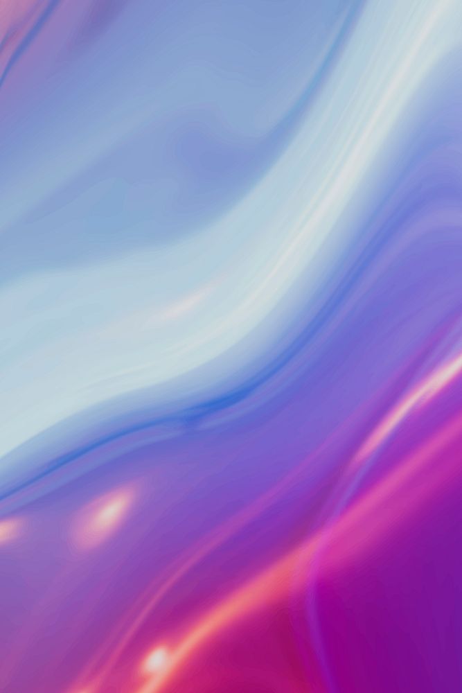 Blue and purple fluid patterned background vector