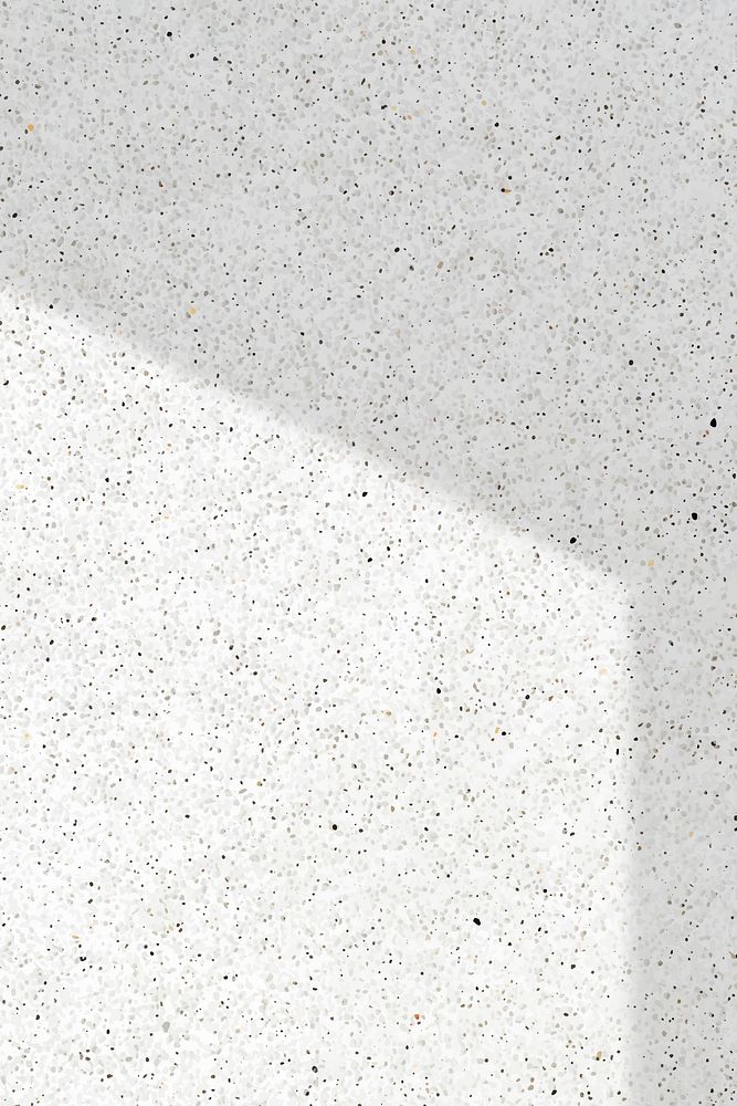 Shadow on white marble background vector