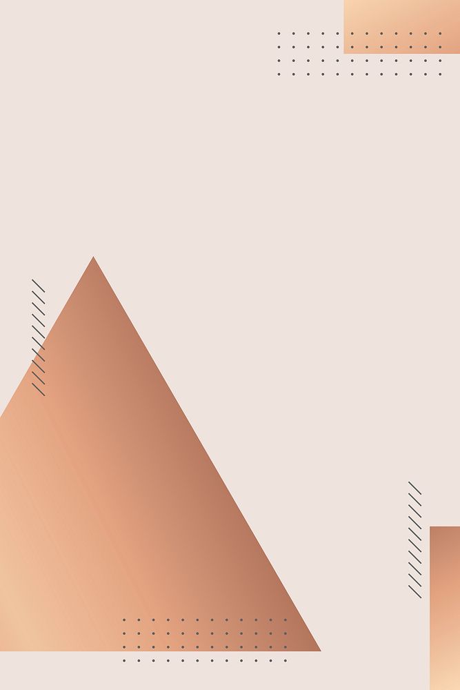 Modern geometric on a beige background vector