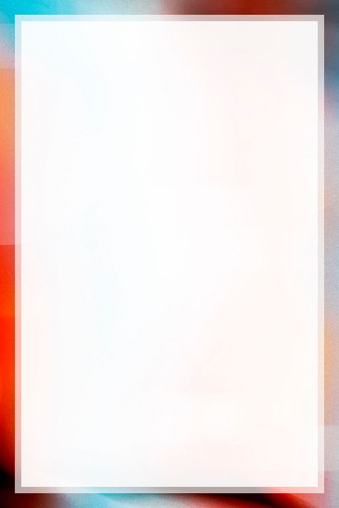 Colorful glitch frame vector