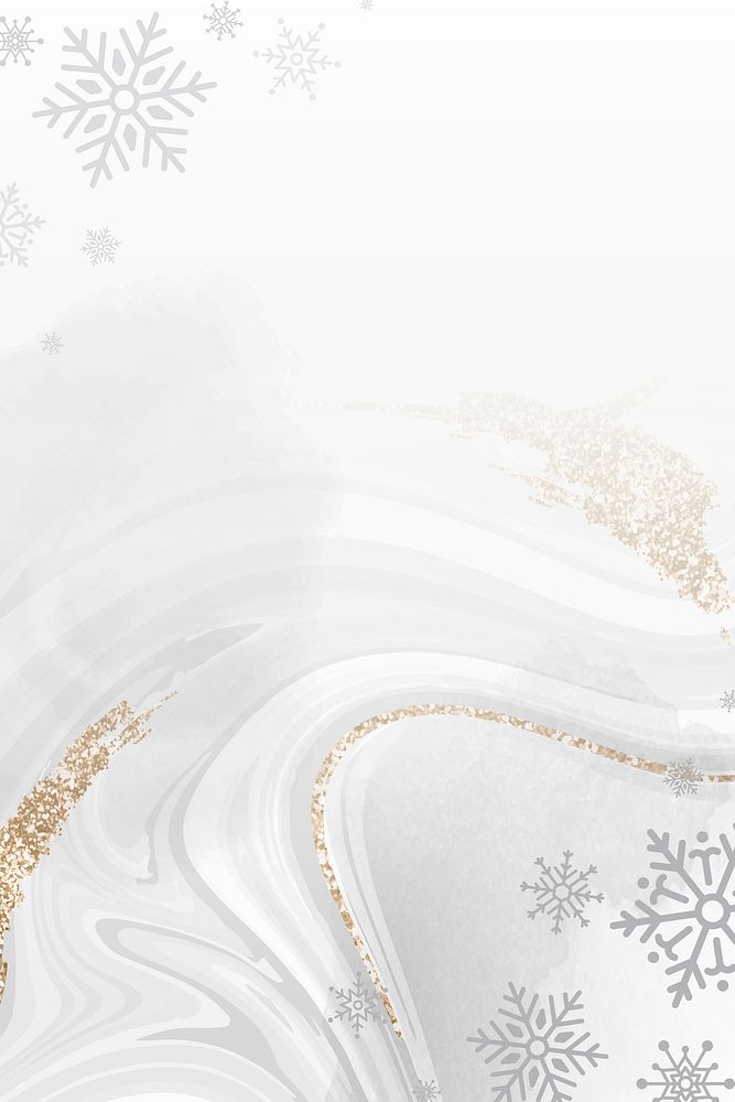 Snowflake Christmas frame on a glitter background vector