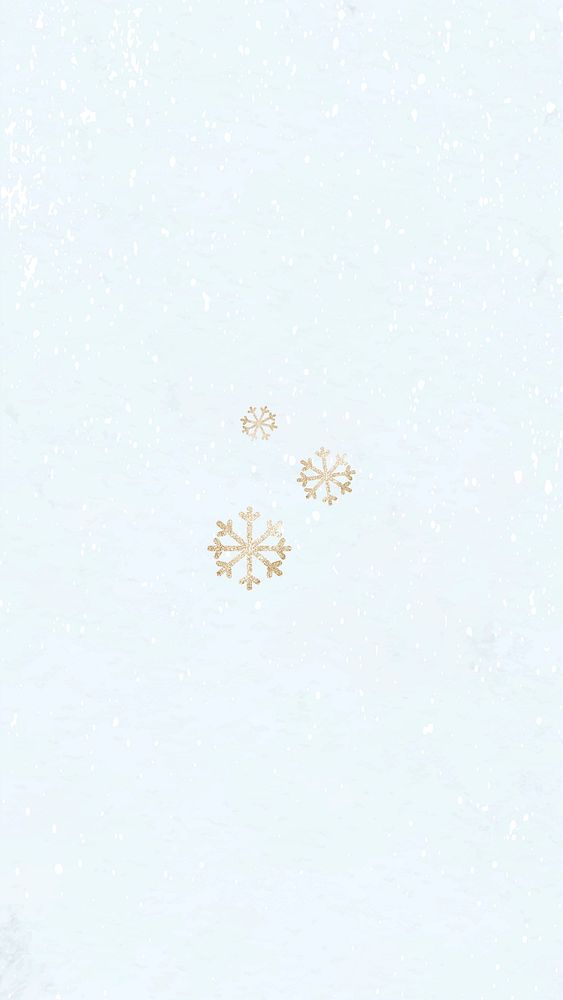 Glittery snowflake Christmas on blue background mobile phone wallpaper vector