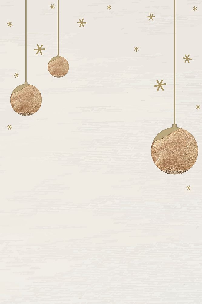New Year gold balls with shimmering star lights vector