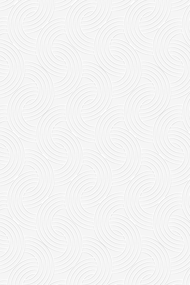 White interlaced rounded arc patterned background design resource
