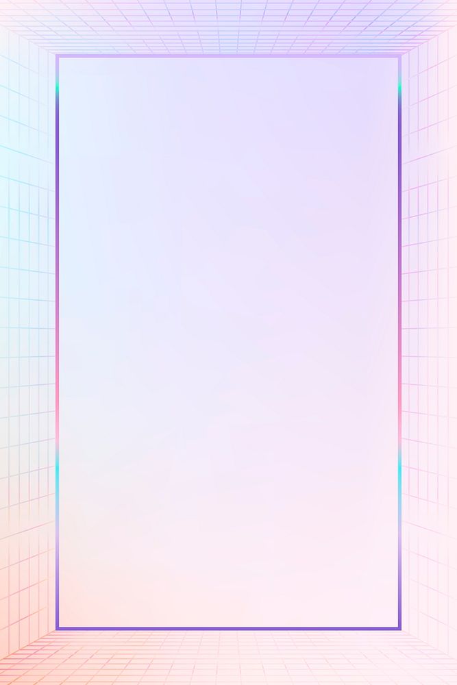 Psd pastel grid patterned frame
