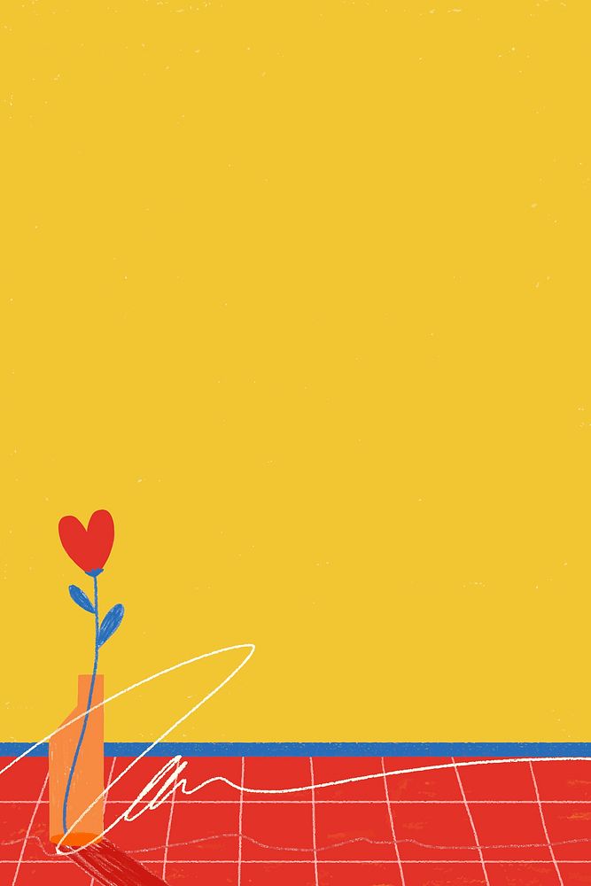 Valentine&rsquo;s heart flower background vector