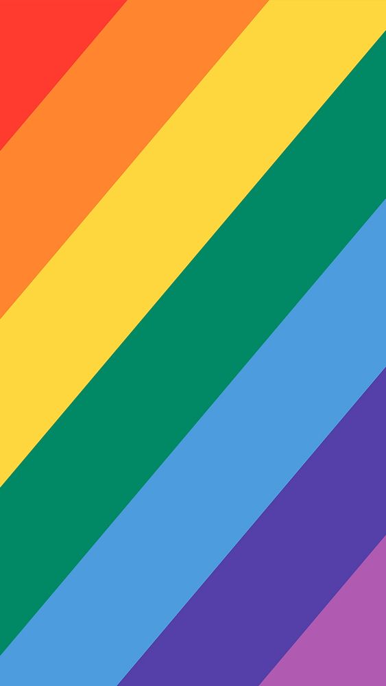 LGBTQ rainbow pride psd mobile wallpaper