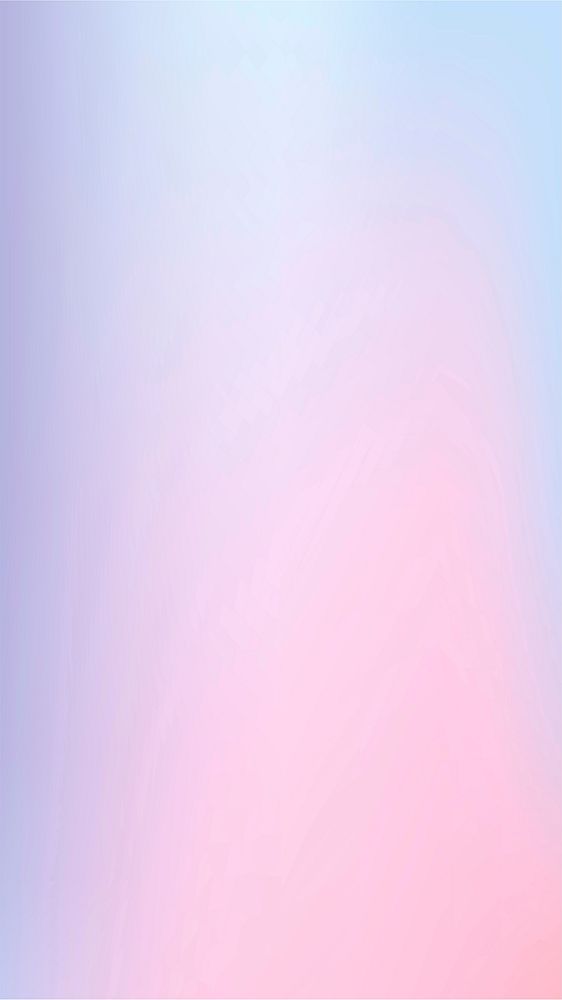 Simple spring gradient wallpaper vector in pink and blue
