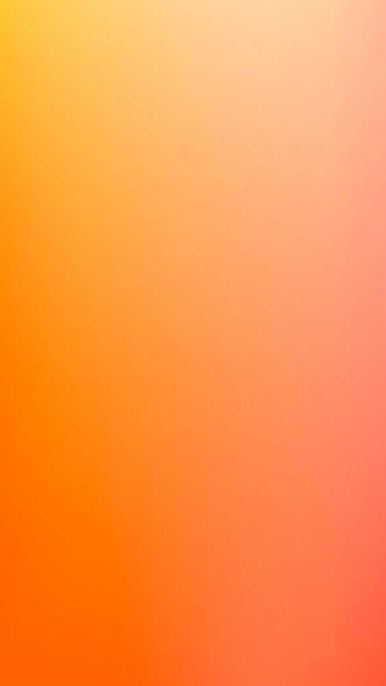 Vibrant summer gradient wallpaper in orange
