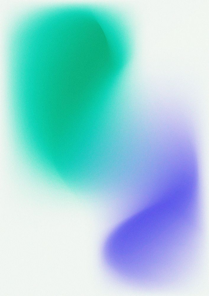 Green blue gradient blur background vector