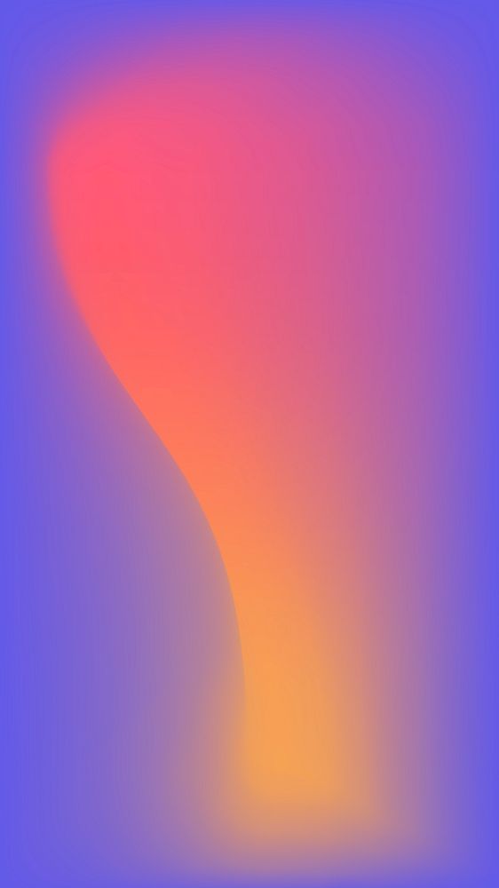 Gradient blur abstract mobile wallpaper