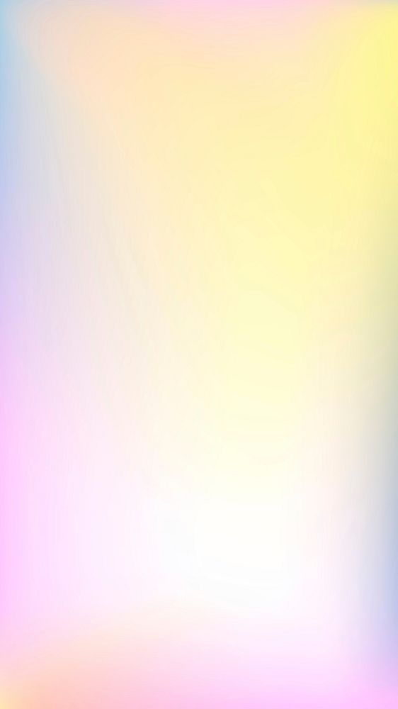 Gradient blur colorful phone wallpaper vector