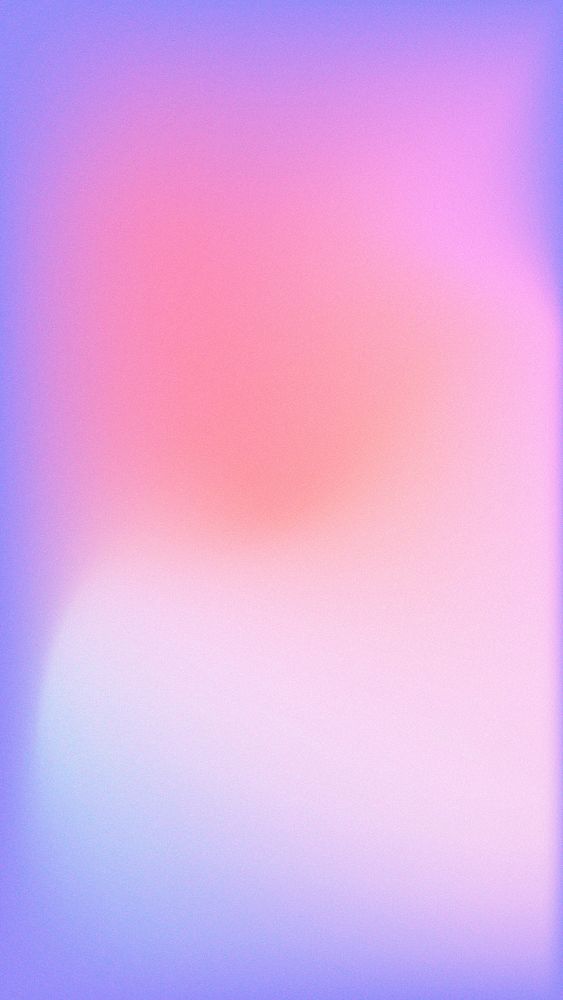 Gradient blur pink purple phone wallpaper vector