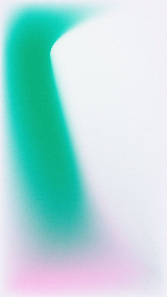 Gradient blur green pink phone wallpaper vector