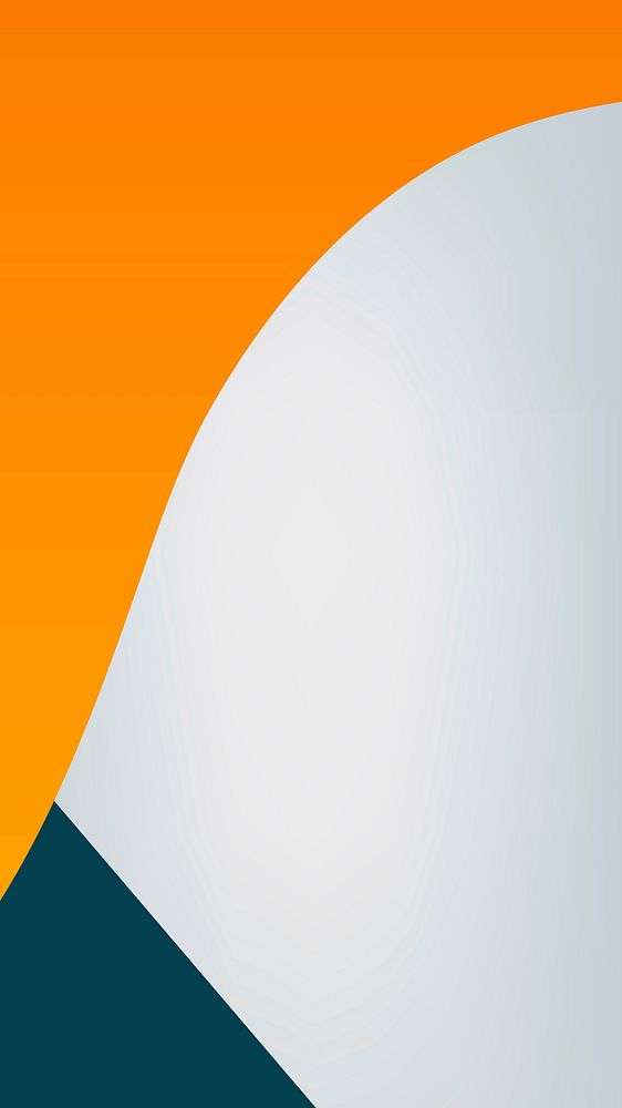Corporate blank orange background vector for business