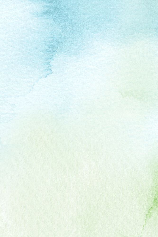 Abstract background  illustration in watercolor blue and green