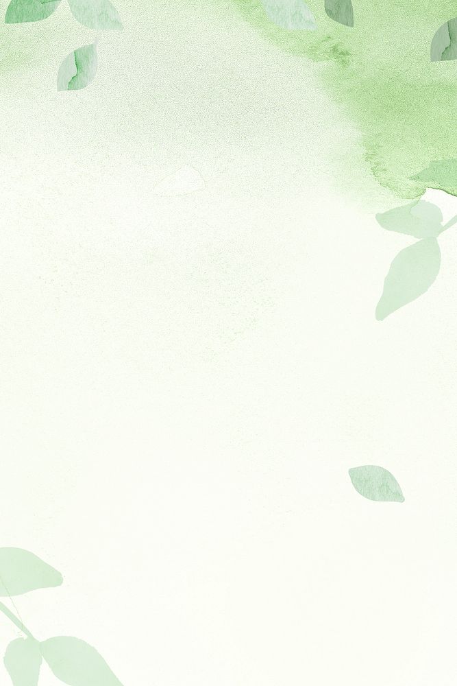 Environment green watercolor background leaf | Free Photo - rawpixel