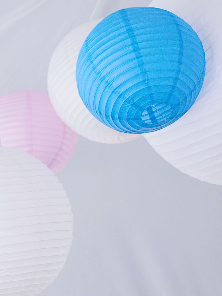 Free lantern balloon image, public domain decoration CC0 photo.