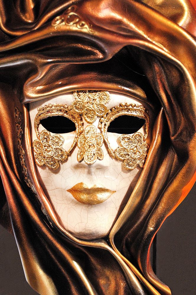 Venetian mask, free public domain CC0 image.