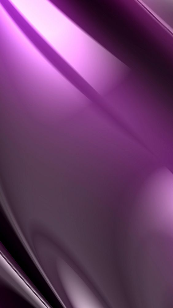Purple shiny metal phone wallpaper, abstract background