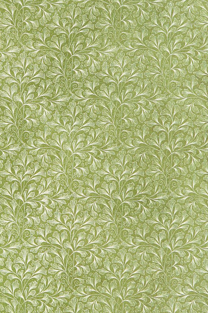 Decorative Paper from page 8 of Jezebel's Daughter (1880). Original from British Library. Digitally enhanced by rawpixel.