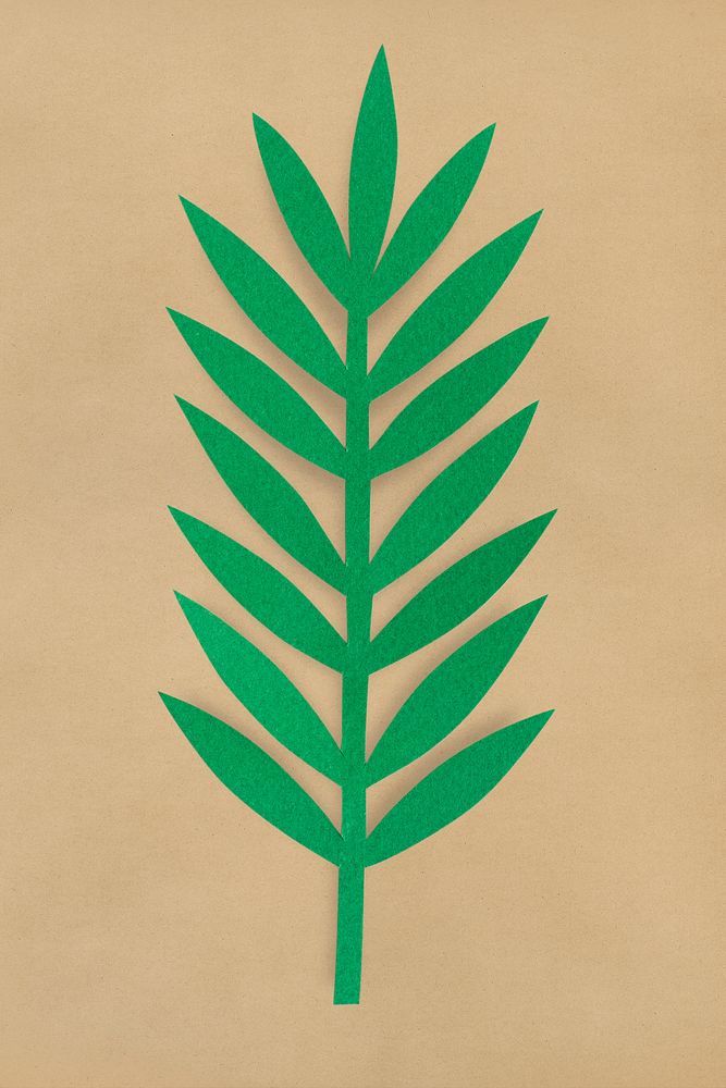 Rowan leaf paper craft
