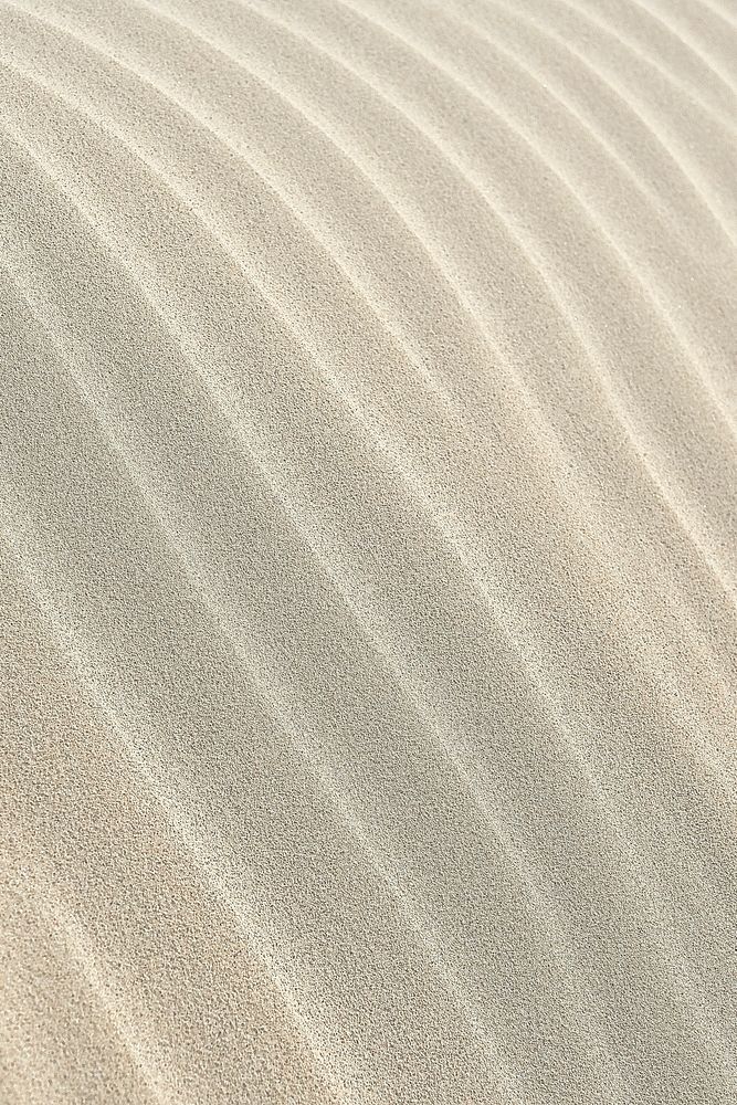 Beach sand texture background, wavy line design