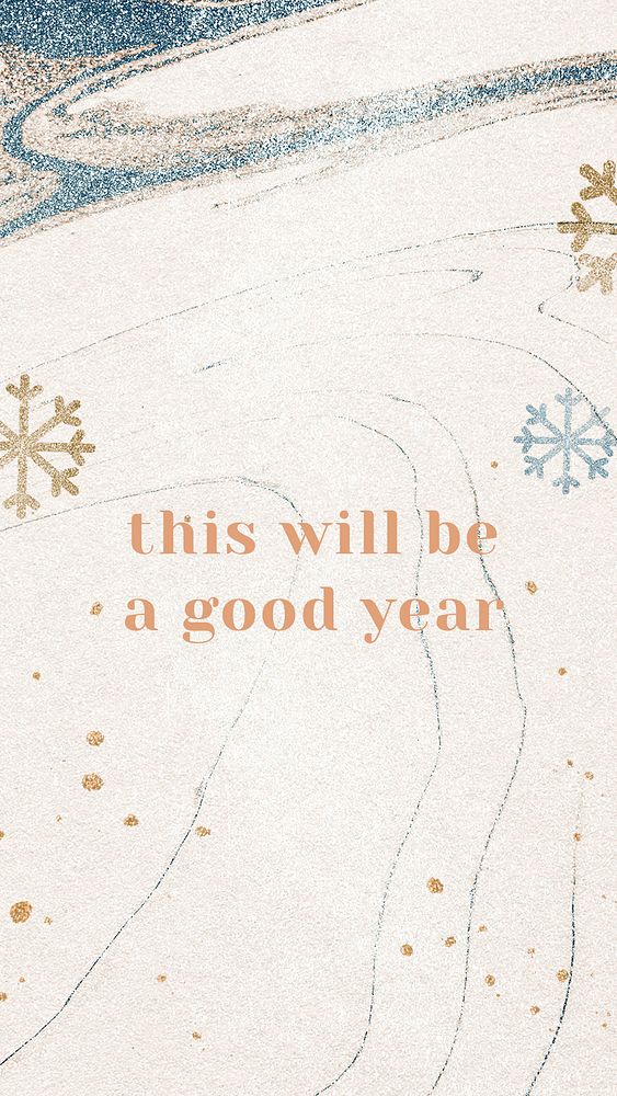 New year iPhone wallpaper template, festive season psd design