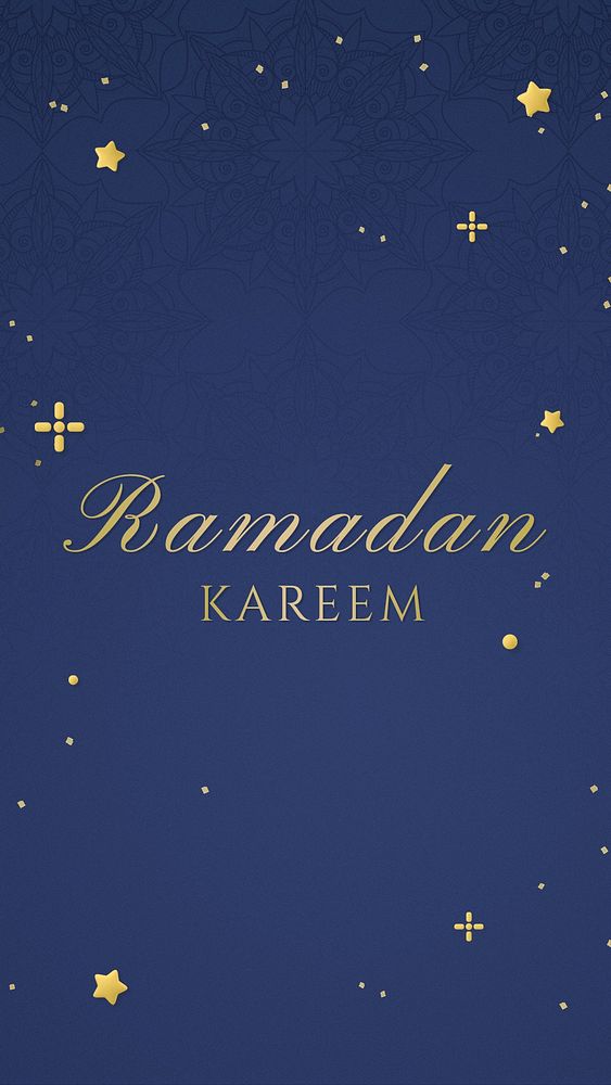 Ramadan Kareem Instagram story,  Islamic traditional greeting