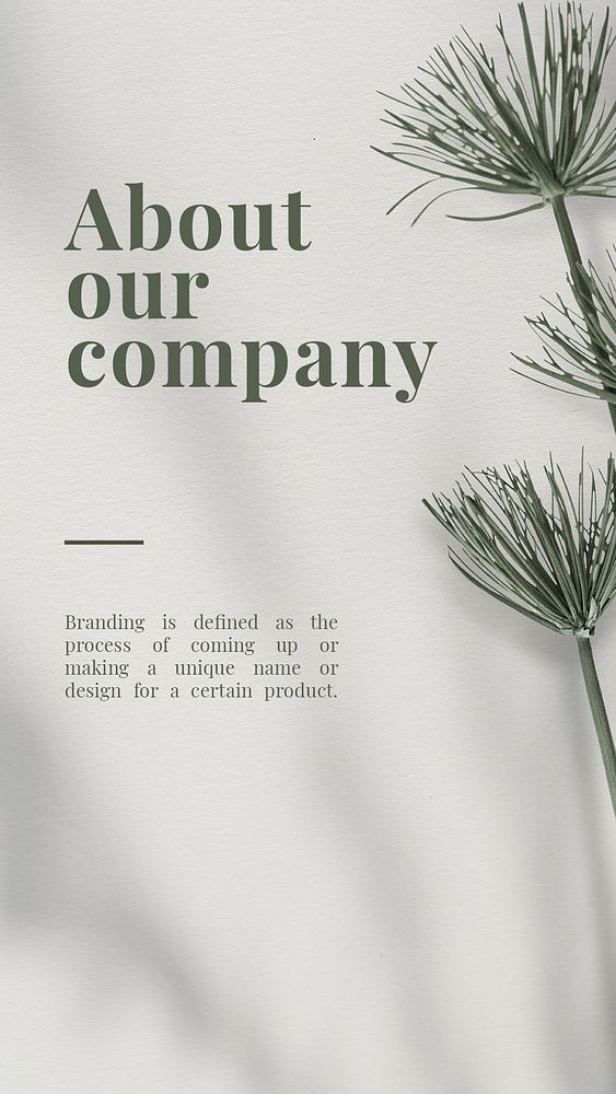 Company banner template minimalist design psd