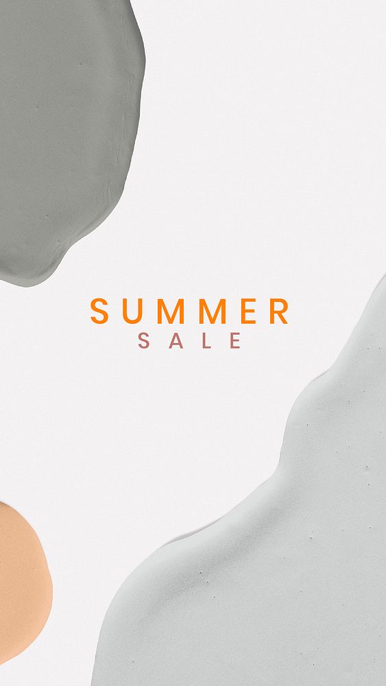Summer sale template psd
